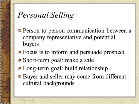are personal sellinng efforts paid for by the seller